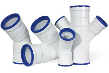 trends plastic fittings sewer drainage pvc dwv gasketed gaskets distinctive identification sizes rings feature field easy