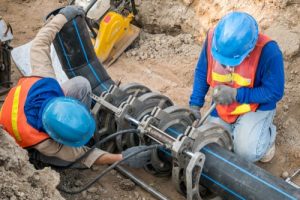 What is the best pipe to use for an underground water line?