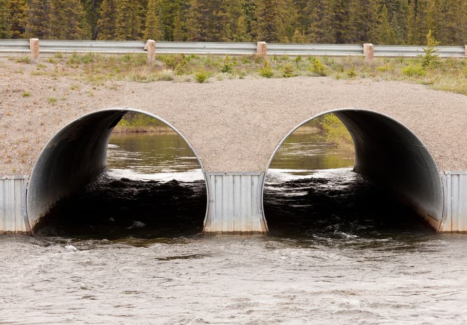 What are the most common materials for culverts