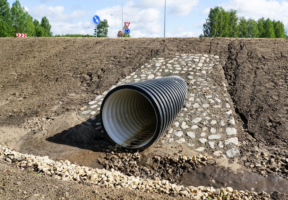 What pipe can I use for a culvert