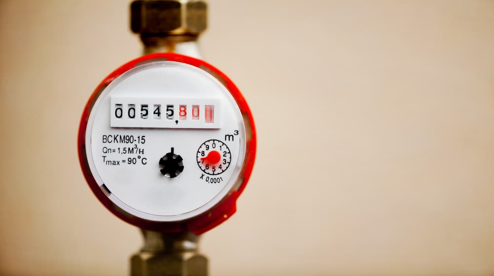 What is a domestic water meter