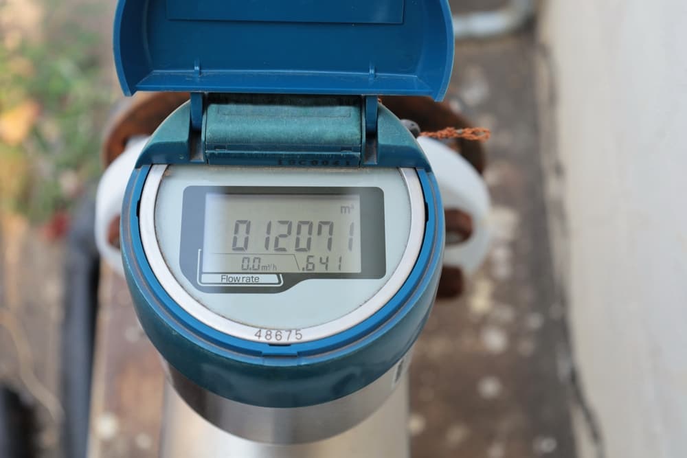What is a radio-read water meter