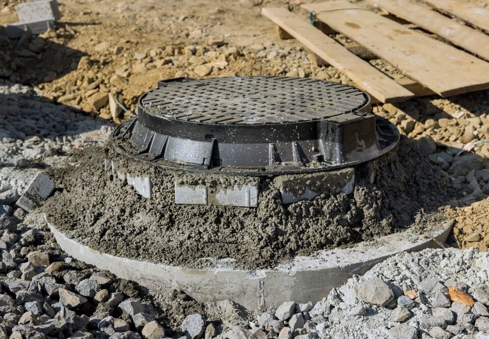 What are the three types of manholes