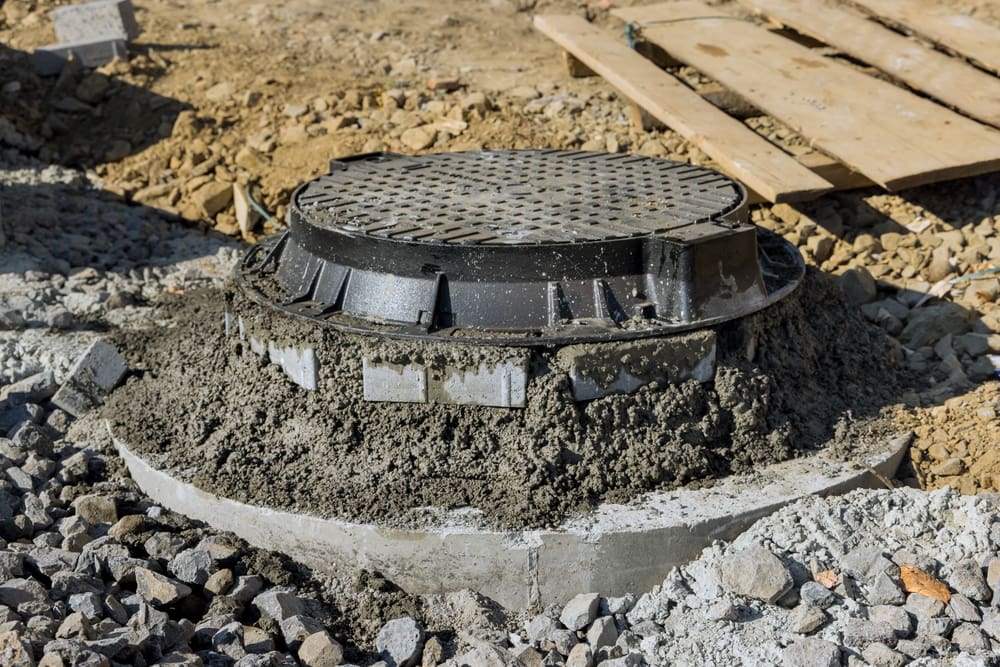 What are the three types of manholes