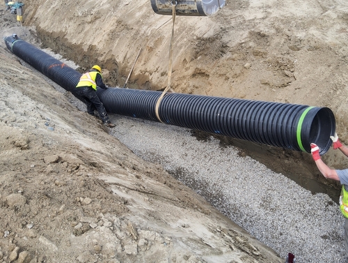 How long does HDPE server pipe last